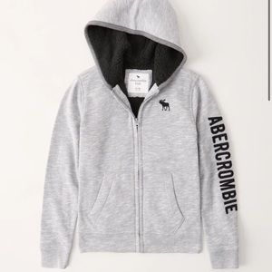 Abercrombie Kids Sherpa Hoodie